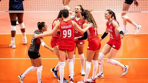 Filenin Sultanları çeyrek finalde ABD ye kaybetti Voleybol Spor