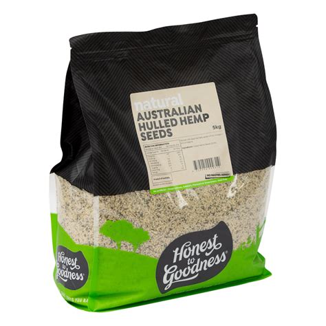 Australian Hemp Seeds 800g Hulled Honest To Goodness