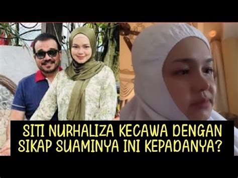 Siti Nurhaliza Akui Kecewa Dengan Sikap Suaminya Ini Terhadapnya