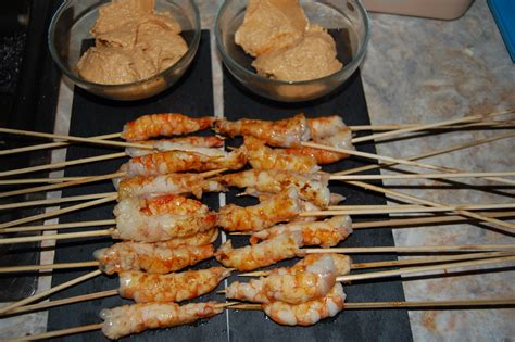 MAR DULCE BROCHETA DE GAMBAS