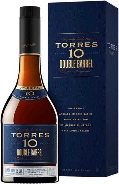 Бренди Торрес 10 Дабл Баррел (Torres 10 Double Barrel) 10 лет 0,7л 38% ...