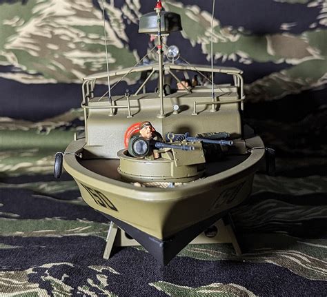 Us Navy Pbr Mkii Pibber Boat Plastic Model Military Ship Kit