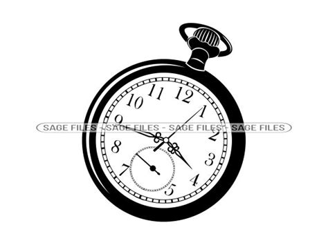 Pocket Watch Svg Pocket Watch Svg Watch Svg Pocket Watch Etsy