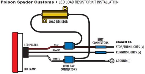 Stop Turn Tail Light Wiring Diagram Tail Light Wiring Color