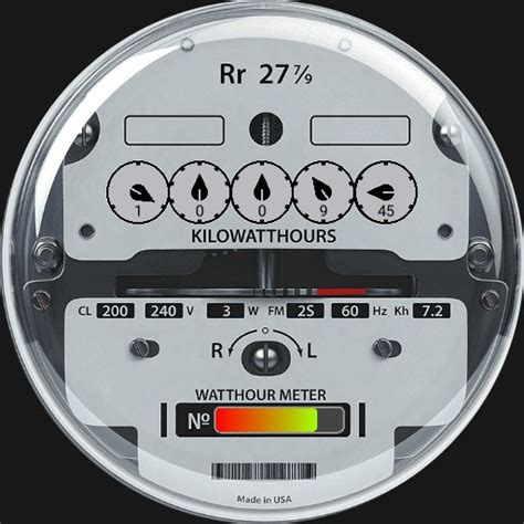 Electricity Meter • Watchmaker The Worlds Largest Watch Face Platform