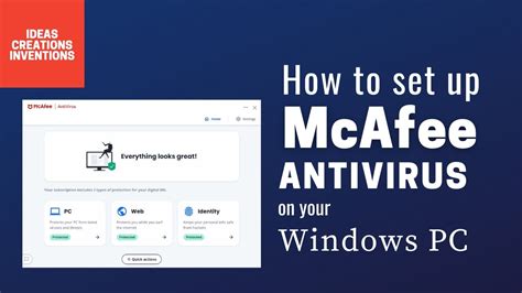 How To Set Up McAfee Antivirus On Your Windows Computer YouTube