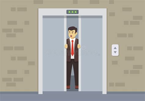 Cartoon Businessman Elevator Stock Illustrations – 225 Cartoon ...