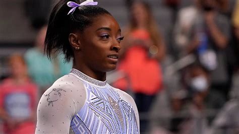 Simone Biles On Bedazzled Goat The Idea Was To Hit Back At The Haters Fox News