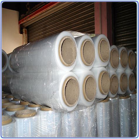 Pe Stretch Film Packaging Clear Lldpe Pallet Stretch Film For Wrapping