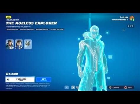 Fortnite January Th Item Shop The Ageless Explorer Skin Youtube