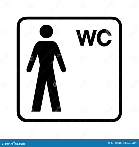 Male Toilet Symbol Royalty-Free Stock Photo | CartoonDealer.com #9882387