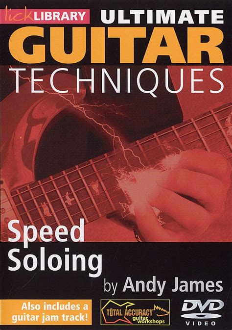 Lick Library Ultimate Guitar Techniques Speed Soloing Notlagret