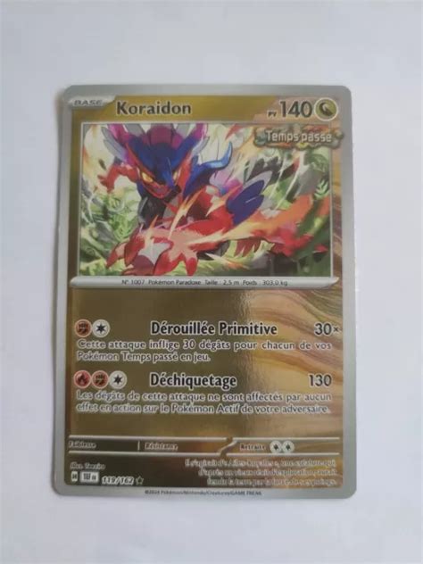 Koraidon 119 162 Forces Temporelles EV05 carte Pokémon