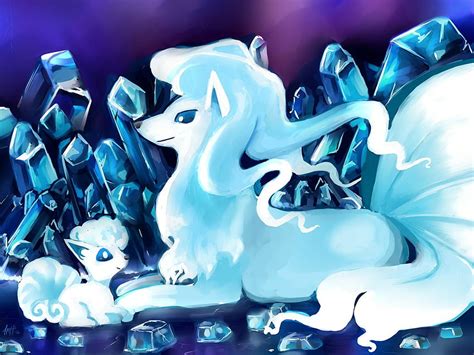 Ninetales Shiny Ninetales Alola Vulpix Hd Wallpaper Pxfuel