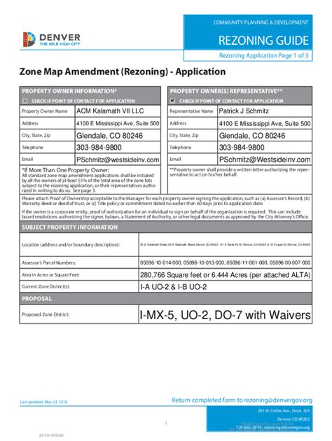 Fillable Online Zone Map Amendment Application Fax Email Print PdfFiller