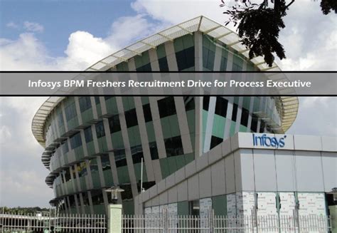 Infosys Bpm Freshers Recruitment Drive For Process Executive Kickcharm