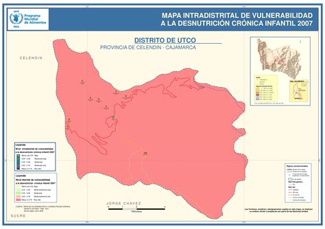 Mapa Vulnerabilidad Dnc Utco Celend N Cajamarca By World Food