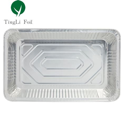 Aluminum Foil Pans X Inches Full Size Disposable Trays For Steam