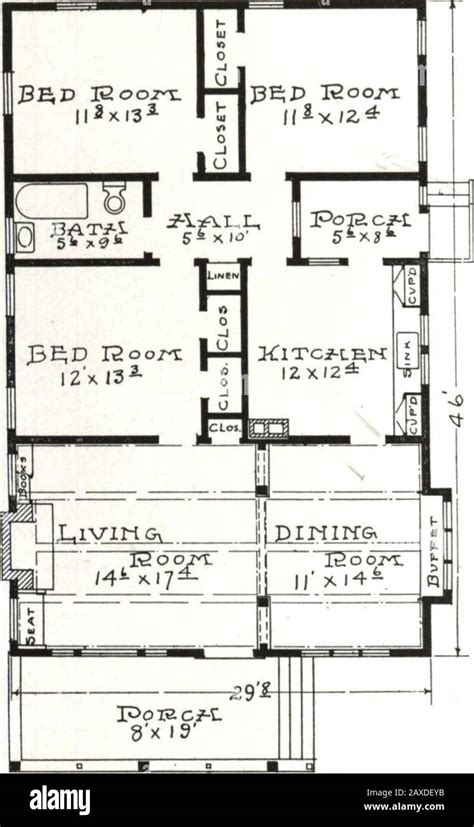 West Coast Bungalows No W 836 This Bungalow Illustrates The Present