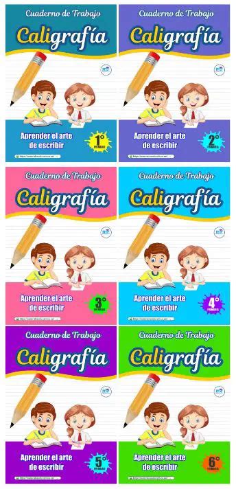 Cuaderno De Caligraf A Preescolar Y Primaria Materiales Educativos