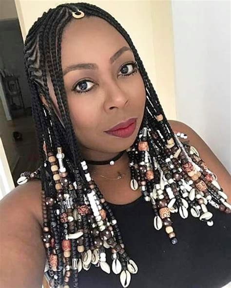 The Glamorous Journey Of Braids With Beads New Natural Hairstyles