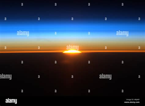 Sunrise Seen From the International Space Station Stock Photo - Alamy