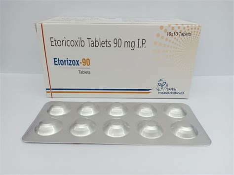 Etorizox Etoricoxib 90mg Tablets 90 Mg At 1055 Box In Chandigarh