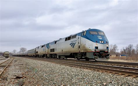 Amtrak 89 Eastbound Lake Shore Utica NY January 2 2023 Anthony