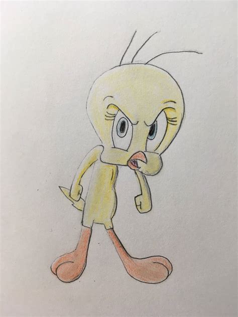 Tweety Angry by CaptainEdwardTeague on DeviantArt