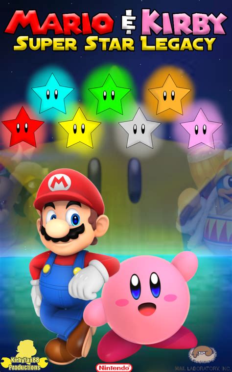 Mario and Kirby: Super Star Legacy Poster by kirbyfan88 on DeviantArt