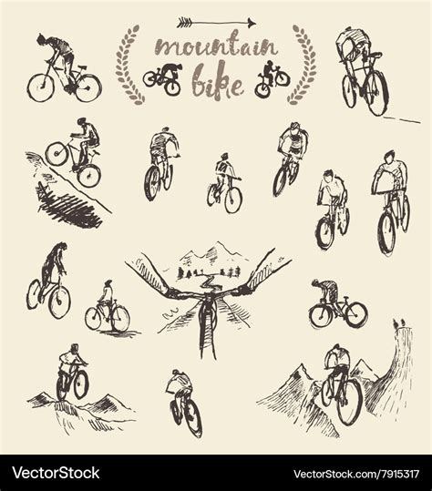 Sketch Mountain Bike Drawing / Complete ground up design and ...