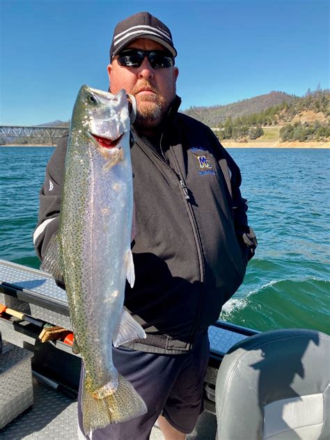 Shasta Lake Fish Report Shasta Lake Spring Trout Fishing On Shasta