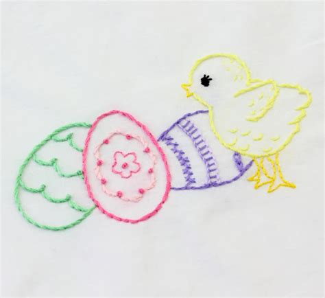 big B: Easter Embroidery