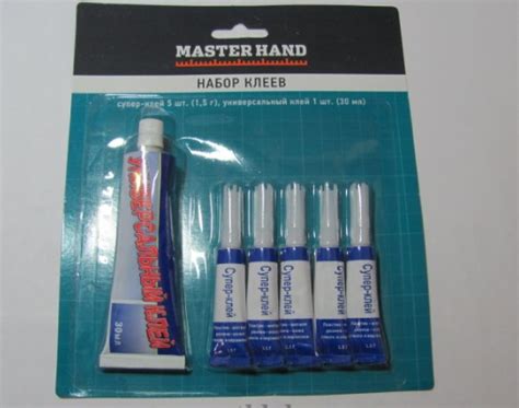 Набор клеев Master Hand | отзывы