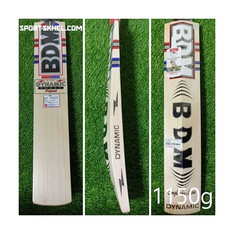 Buy Bdm Dynamic Power Original English Willow Cricket Bat Size Men