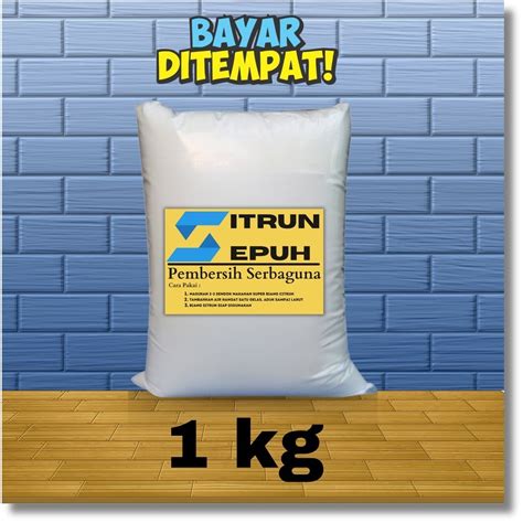 Jual Citrun Biang Citrun Sitrun 1KG 1000Gram Pembersih Multi Fungsi