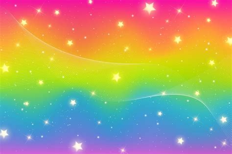 Actualizar más de 84 fondo arcoiris con estrellas mejor kidsdream edu vn