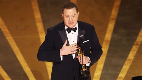 Brendan Fraser Oscars 2023 Brendan Fraser Wins Best Actor At 95th