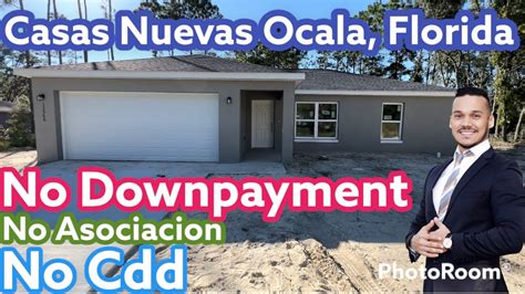 Las Casas Nuevas Mas Economicas De Ocala Florida Sin Asociacion Youtube