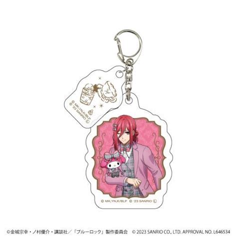 CDJapan Acrylic Key Chain With Parts TV Animation Blue Lock X