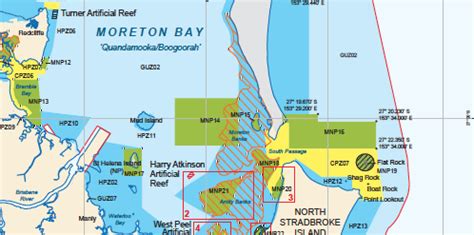 Know The Zones Moreton Bay Marine Park Boat Gold Coast