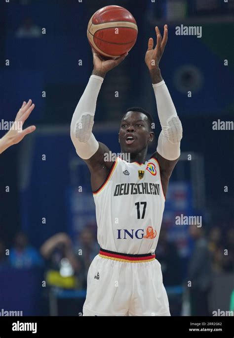 Manila Philippines Th Sep Germany S Dennis Schroder Shoots