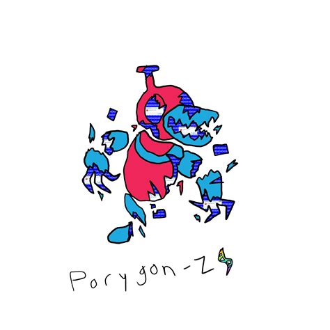 I drew Porygon-Z a mega evolution : r/pokemon