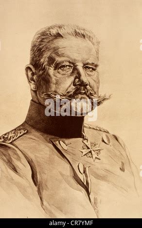 Paul Ludwig Hans Anton Von Beneckendorff Und Von Hindenburg October