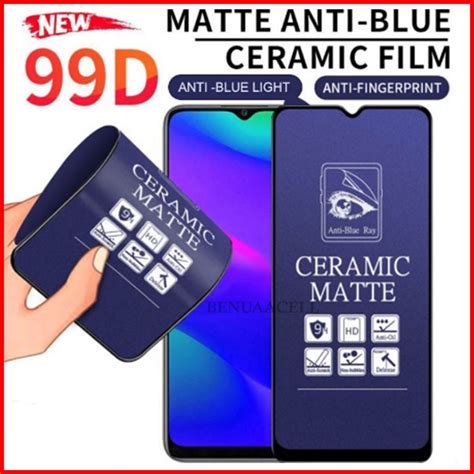 Jual Ceramic Matte Anti Blue For Infinix Hot I Hot I Hot I Pro Hot I