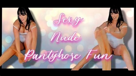 EliMarie Sexy Nude Pantyhose Fun ManyVids