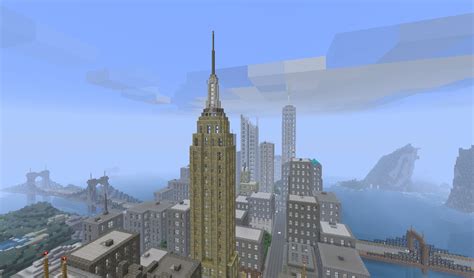 Manhattan New York City Minecraft Map