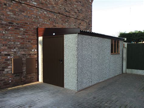 The Lean To Garage Range Precast Garages Scotland