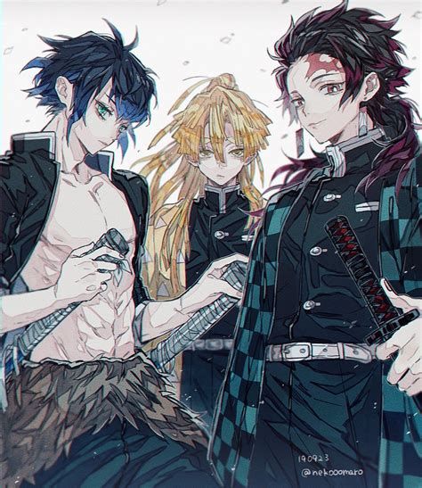 Aesthetic Demon Slayer Tanjiro And Zenitsu Fanart - Anime WP List