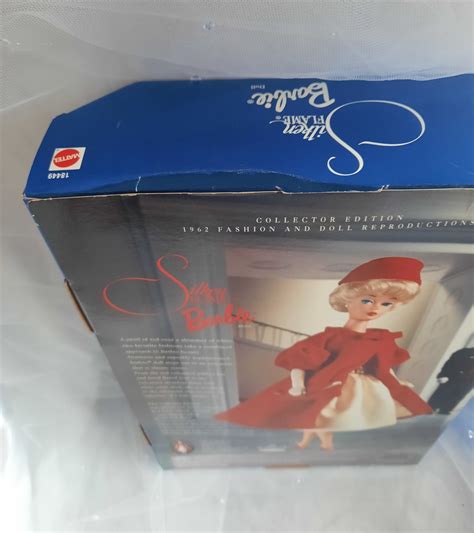 Silken Flame Barbie Blonde Collector Edition 1962 Fashion And Doll Reproductions 1997 Barbie